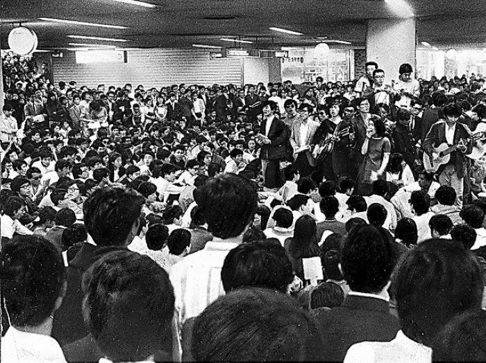 1969년 5월 베평련의 신주쿠역 투쟁