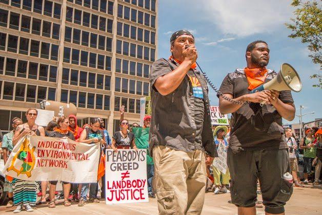 Climate Justice Alliance의 시위