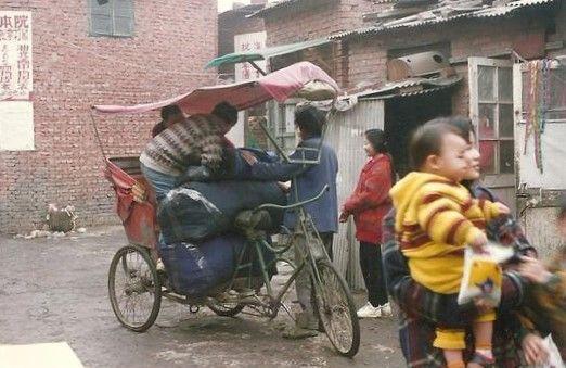 1990년대 저장촌의 골목 풍경